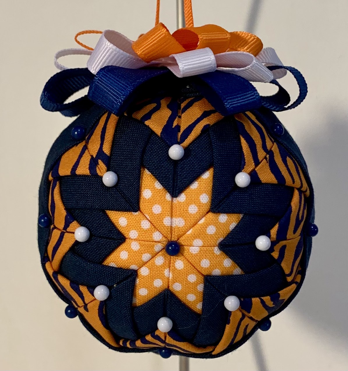 Custom Made Ornaments with Embroidery