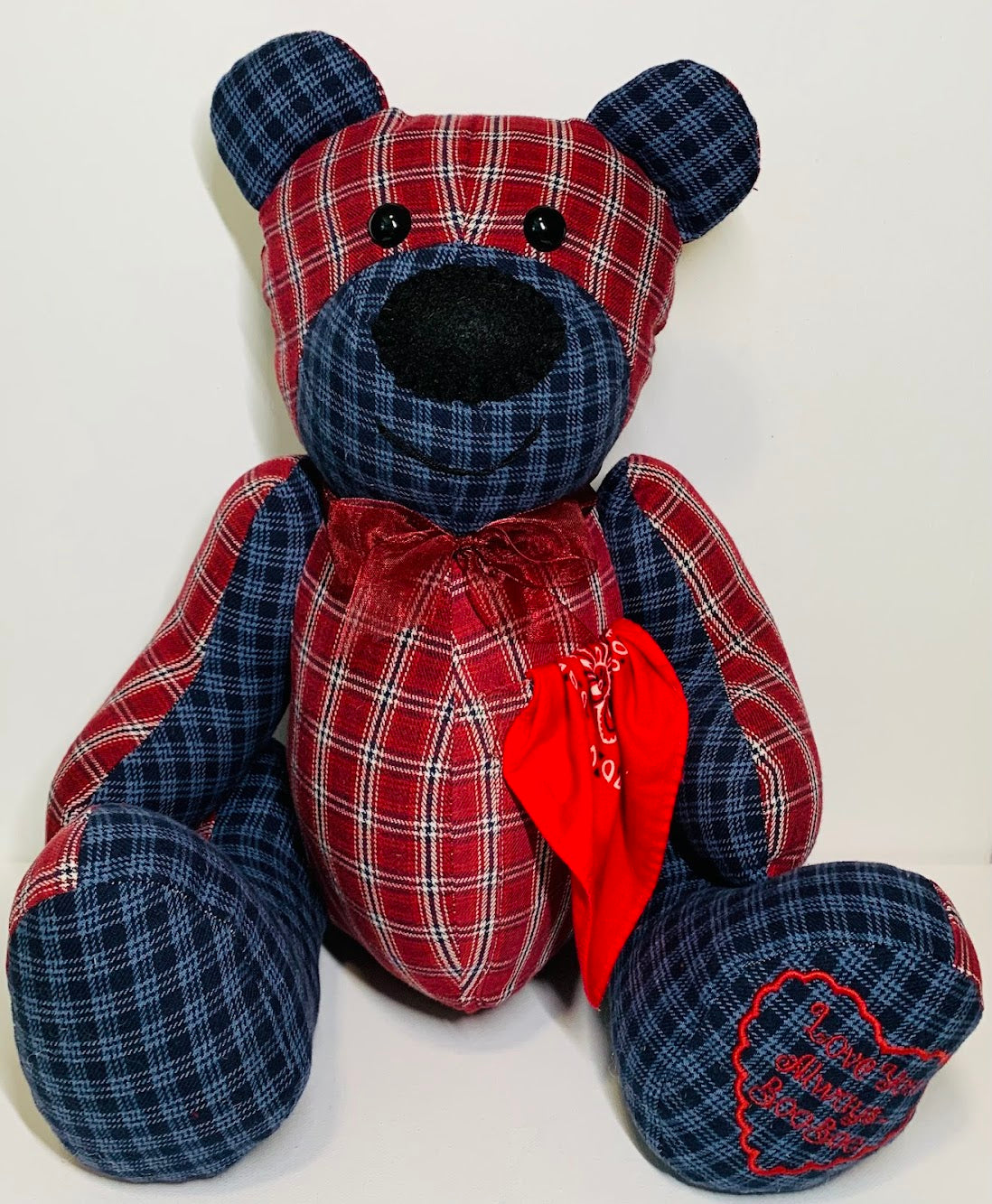 Memory Keepsake Bear - Custom Bear with Embroidery