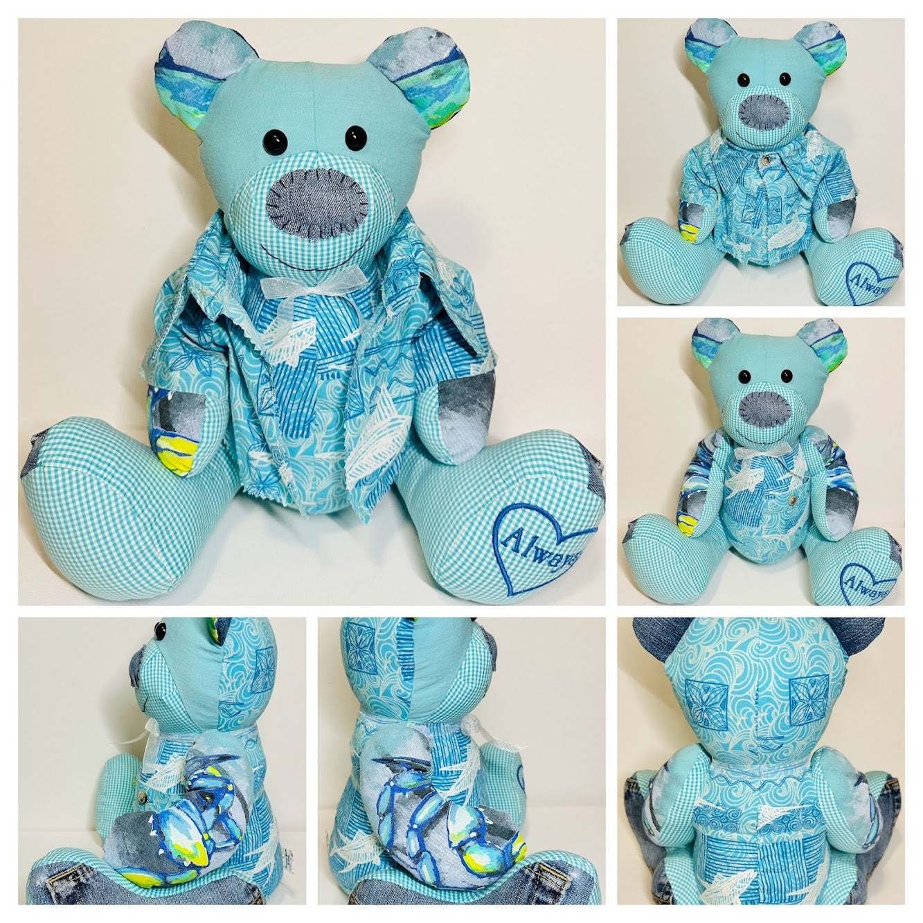 Memory Keepsake Bear - Custom Bear with Embroidery