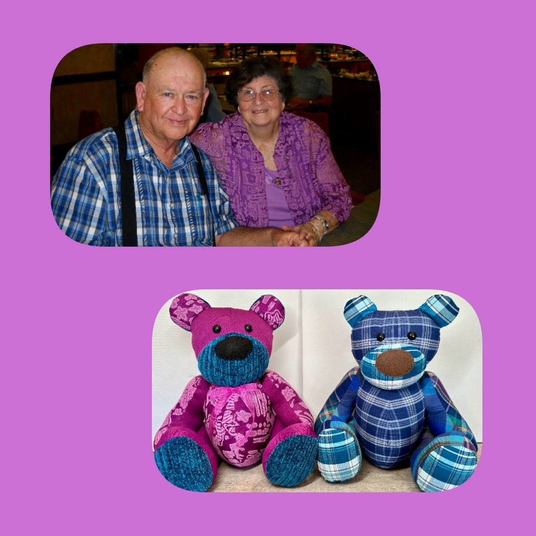 Memory Keepsake Bear - Custom Bear with Embroidery