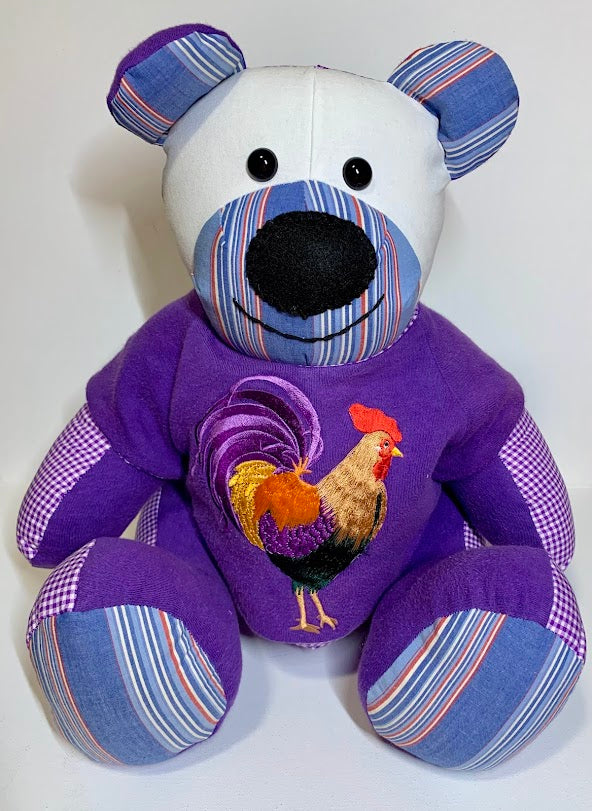 Memory Keepsake Bear - Custom Bear with Embroidery