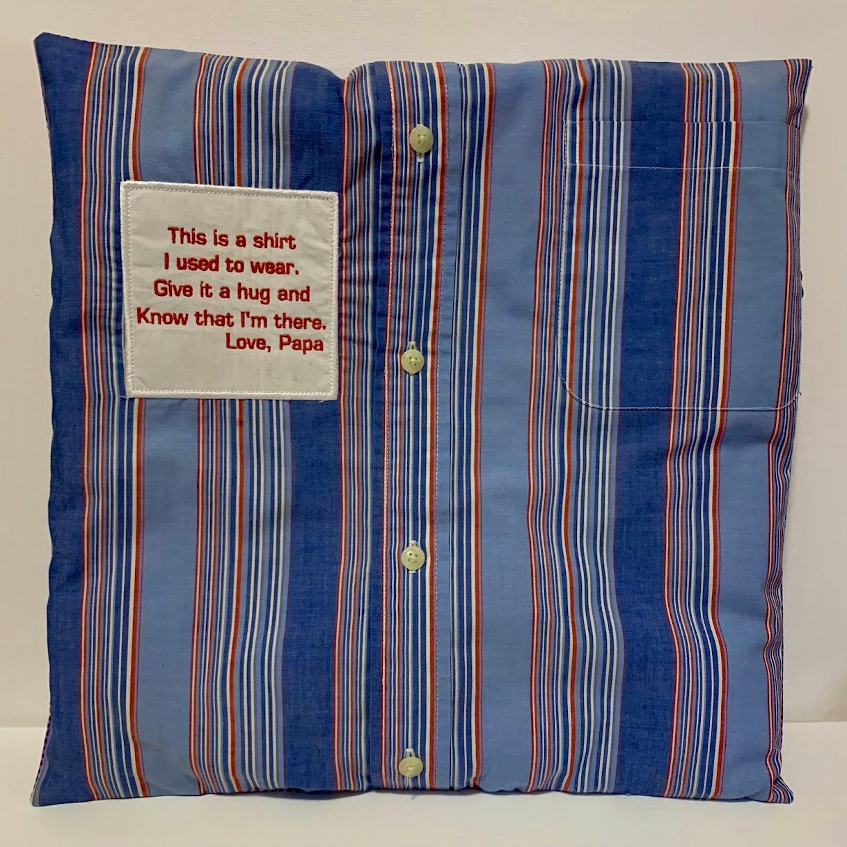 Memory Keepsake Pillow - Custom Order