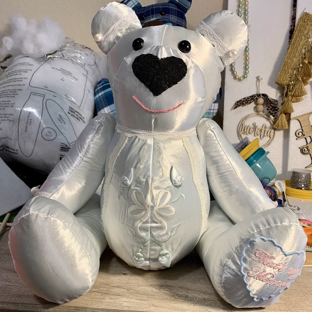 Memory Keepsake Bear - Custom Bear with Embroidery